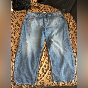 Eloquii Classic Straight Boyfriend Jean